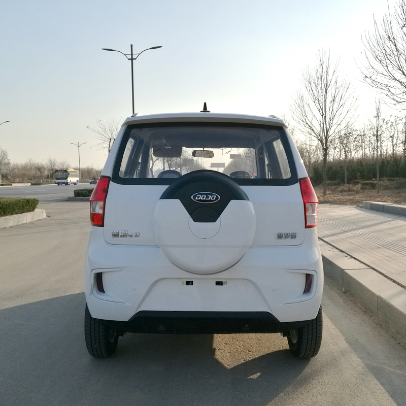 全新道爵电动汽车成人新能源全封闭铁壳四轮电瓶代步轿车圆梦者款