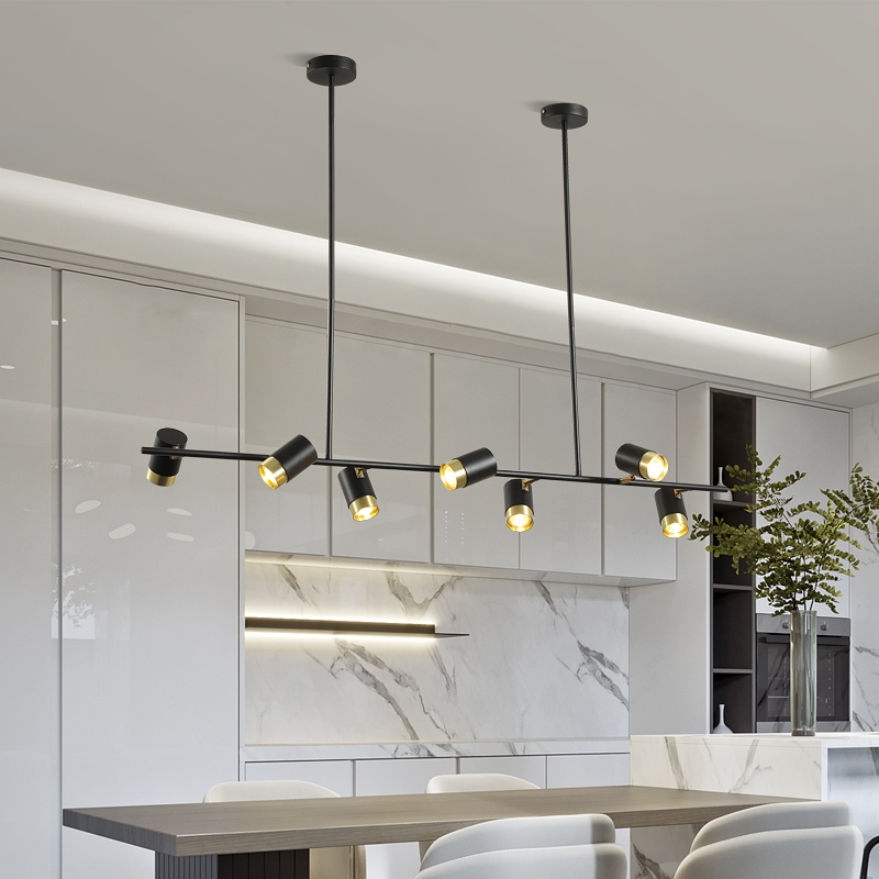 轨道射灯明装服装店电视背景墙店铺橱窗商用餐厅射灯