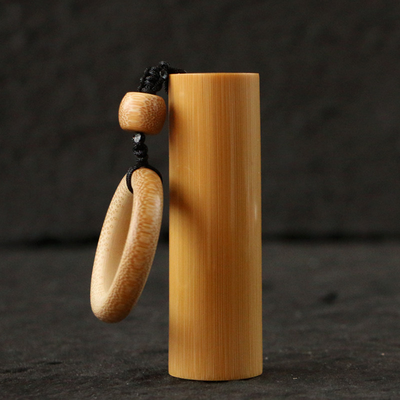 精品小挂竹制挂件把玩玉竹竹雕手把实心天然竹编