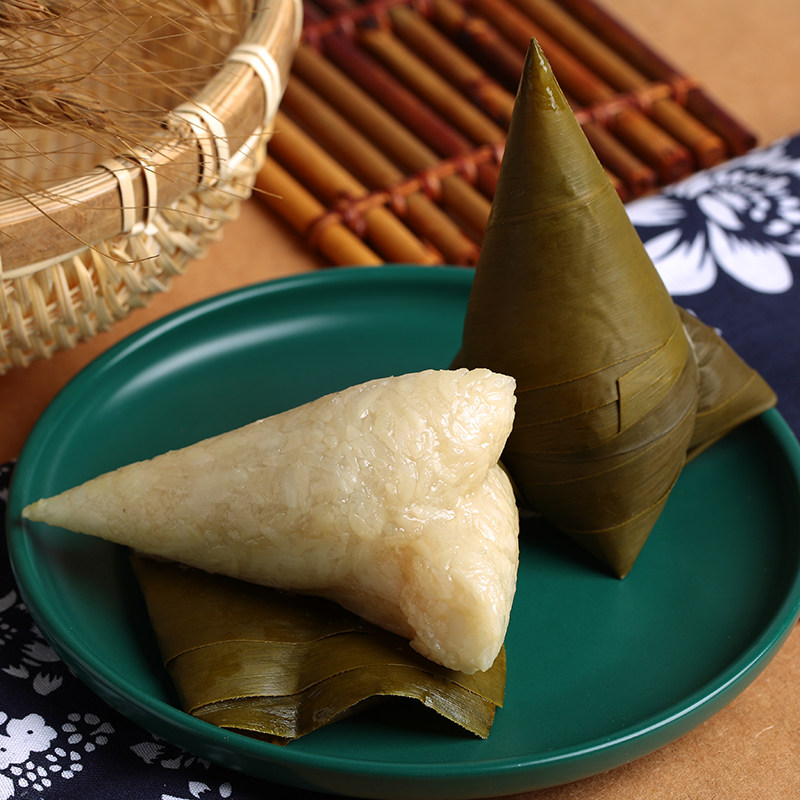 粽子安徽无为特产传统手工糯米白米端午节清水粽子