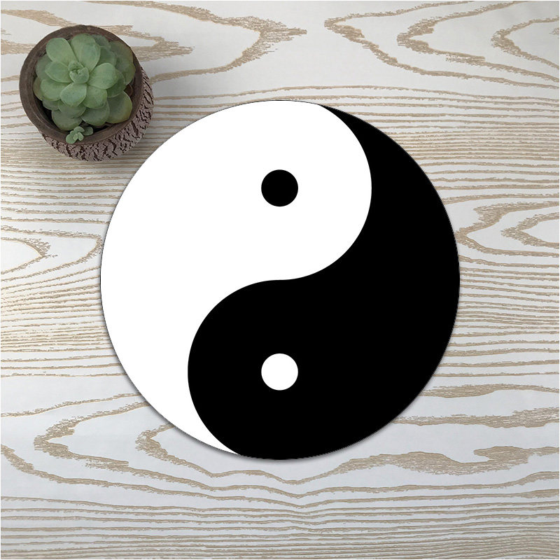 中国国风水墨八卦太极图创意鼠标垫鼠标垫