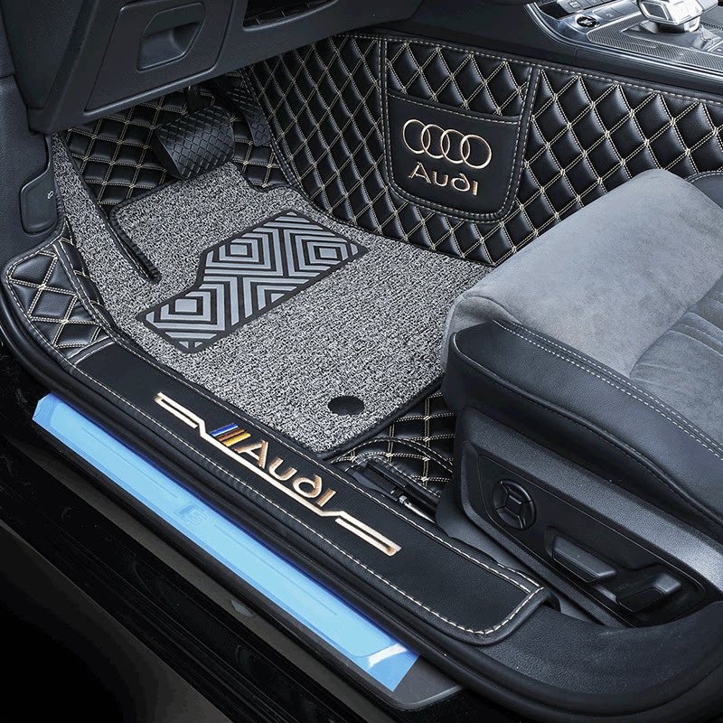 2022款奥迪a6la4la3a5a7q2lq5lq3q7两厢专车专用脚垫