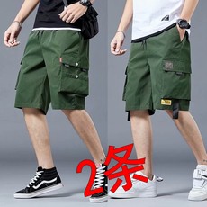 工装短裤男士夏季宽松五分裤多口袋机能运动中裤潮牌ins休闲裤衩 工装短裤男士夏季宽松五分裤多口袋机能运动中裤潮牌ins休闲裤衩