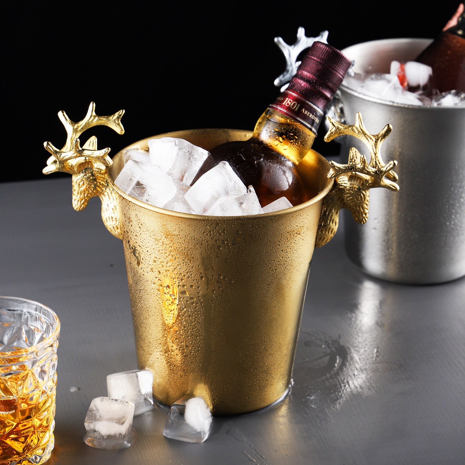 酒桶家用冰桶冰块冰粒香槟桶冰红酒啤酒商用冰桶