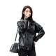 PU leather jacket 2020 new spring, autumn and winter casual loose Korean student locomotive short leather jacket ladies PU leather jacket 2020 new spring, autumn and winter casual loose Korean student locomotive short leather jacket ladies