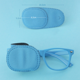 儿童弱视遮盖眼罩独眼龙单眼矫正训练斜视遮光罩眼镜单眼睛遮盖罩