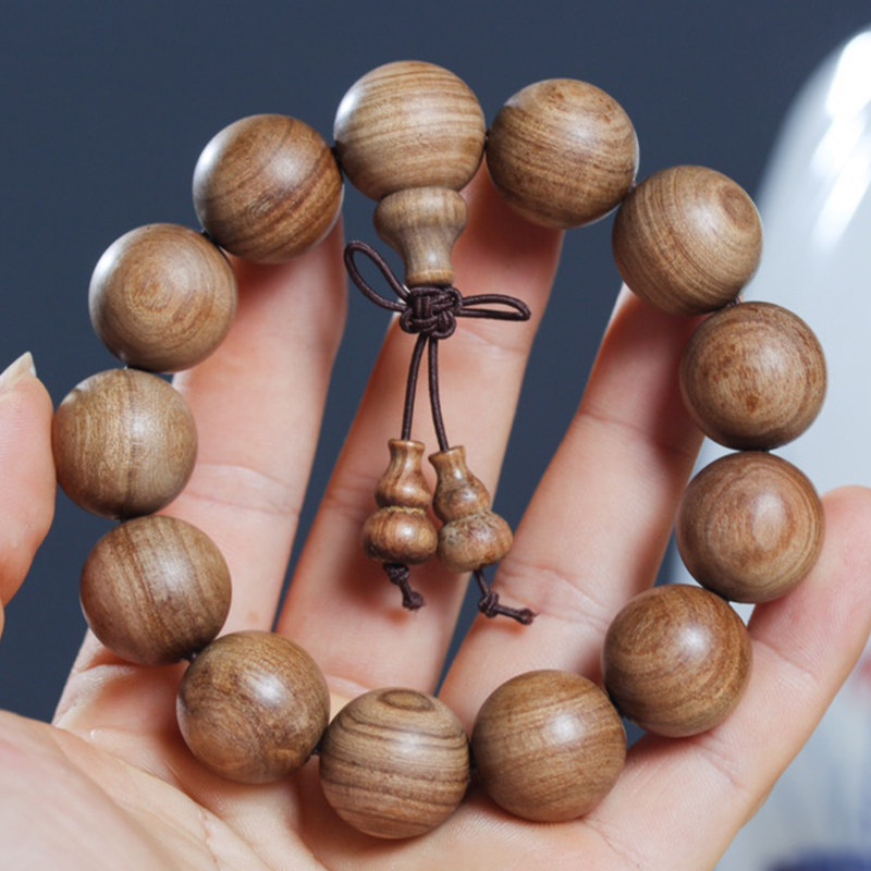 澳洲檀香手串肉沉水级18男女士老山檀木手串文手串