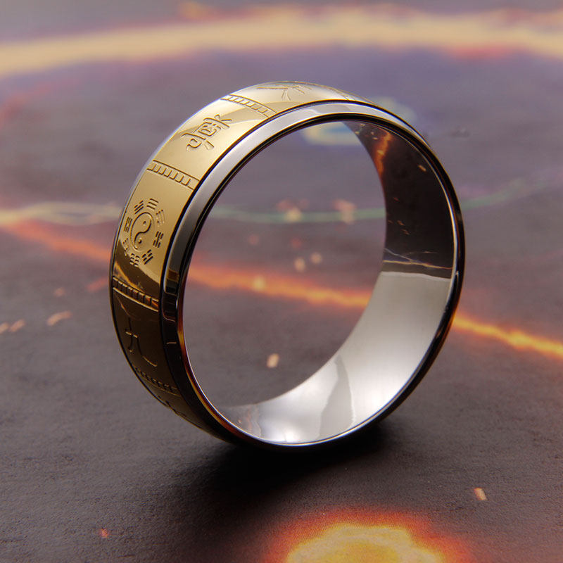 道家雷祖九天应元雷声普化天尊旋转戒指清微戒指