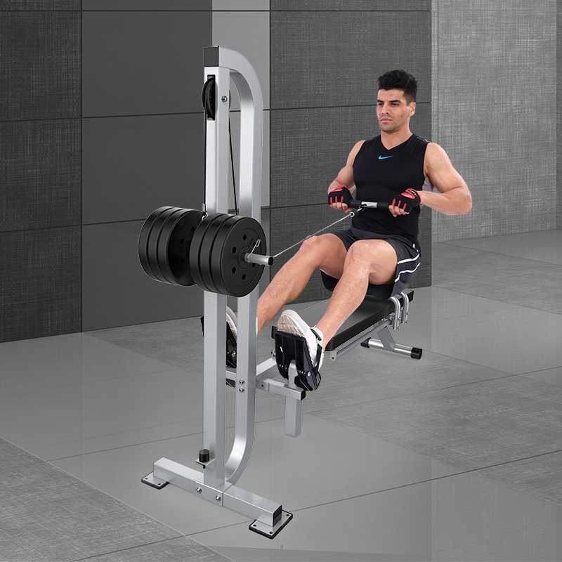 多功能家用健身器材哑铃凳划船机室内全身型肌肉锻炼器综合训练器