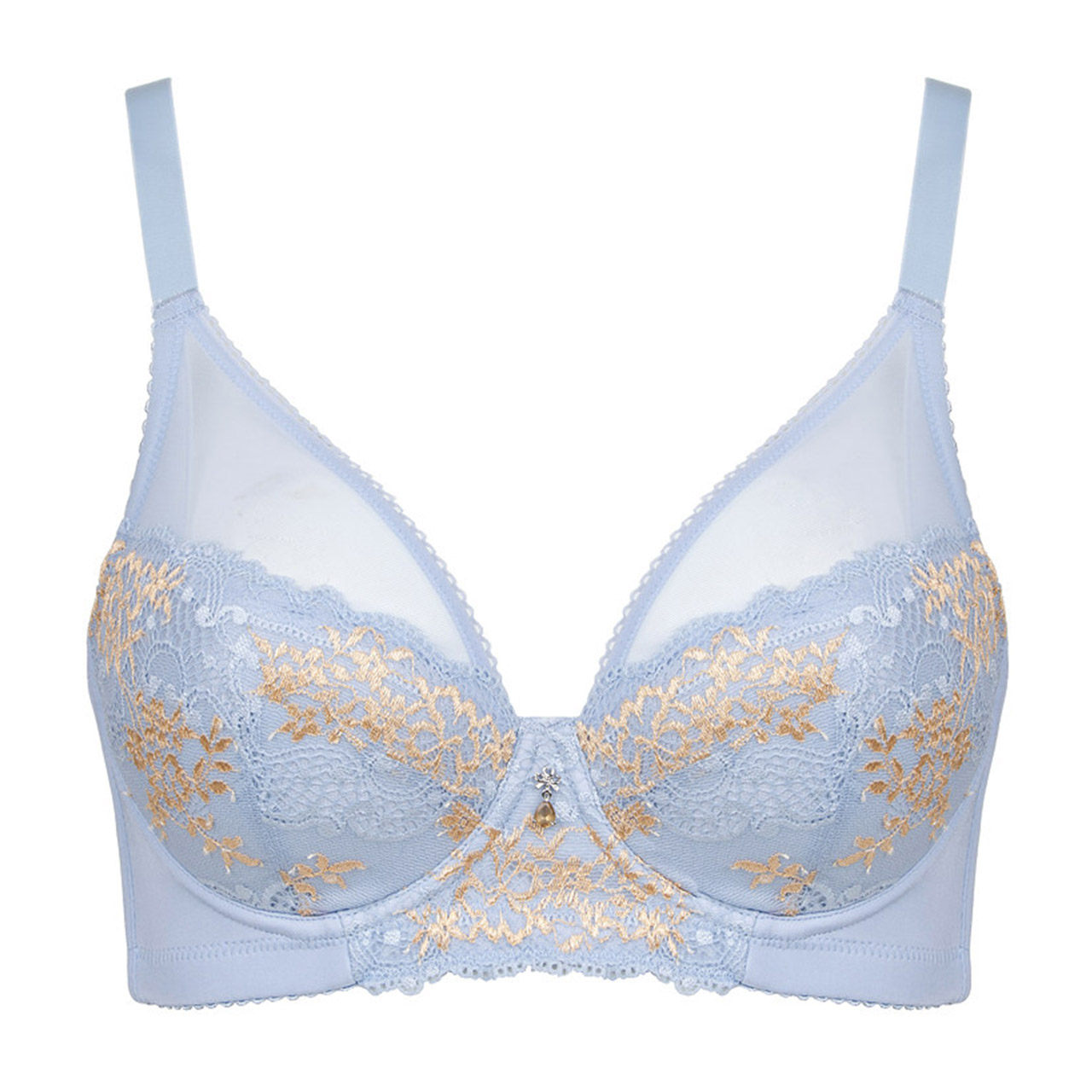 古今大胸显小薄款罩杯调整整型大码文胸0d292文胸