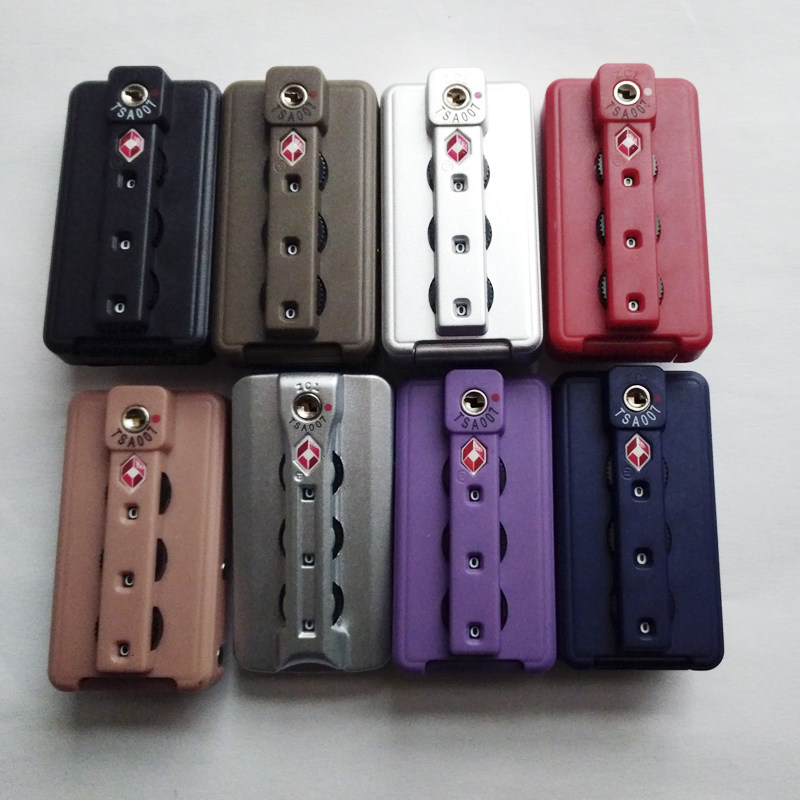 密码锁包邮tsa007海关箱包固定行李箱拉杆箱13066ltsa密码锁