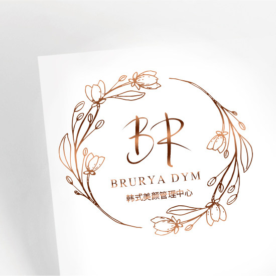 设计原创logo商标灯箱美甲皮肤管理半永久纹绣商标logo设计