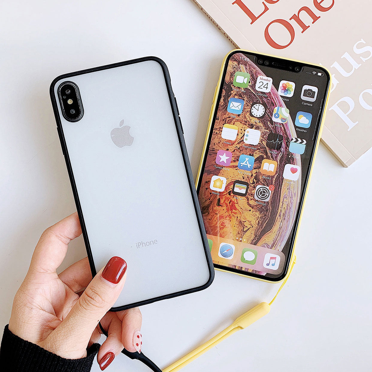 手机壳11promax硅胶iphonex挂绳xr超薄iphonexr防摔套iphonexsmax女男