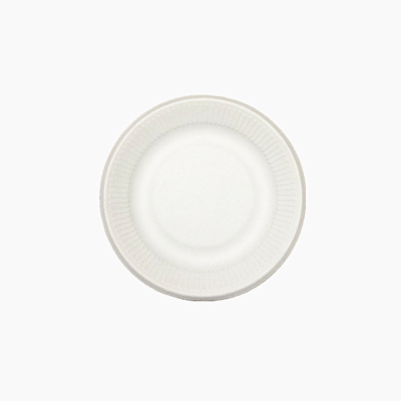 盘子手工一次性纸盘幼儿园餐盘蛋糕碟子白色绘画可降解餐具