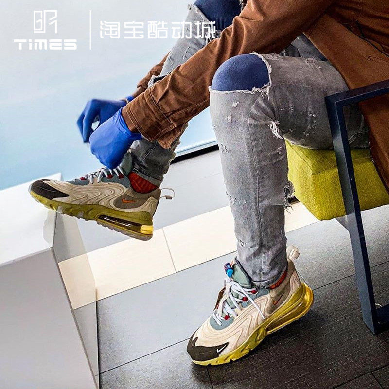 nike airmax 270 x travisscott ts联名 仙人掌跑步鞋 ct2864-200