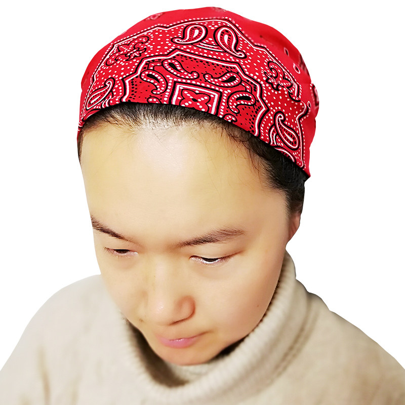 男女日本制造头巾薄款通用印花方巾百搭装饰围巾