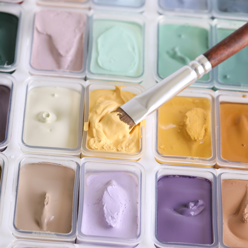 马蒂斯水粉颜料套装金榜免调色美术生艺考果冻装水粉绘画联考学生用83