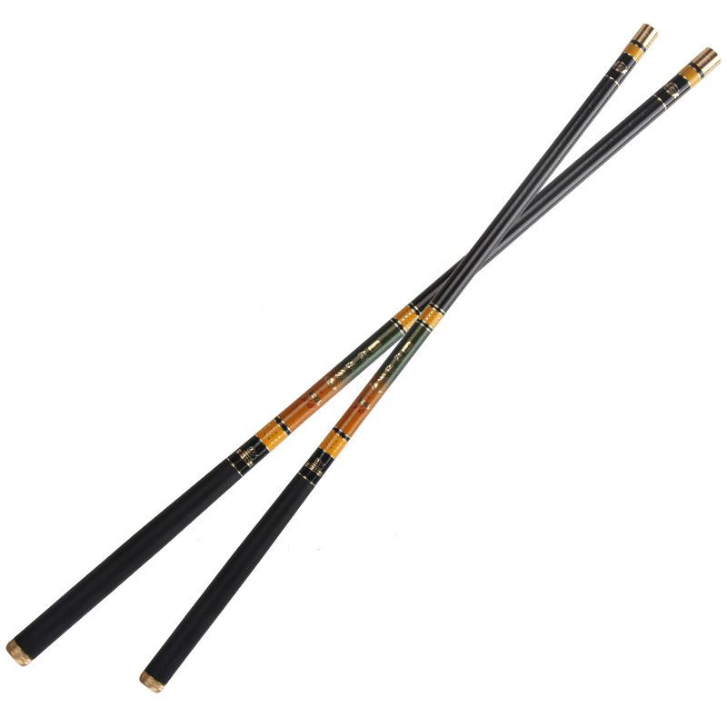 渔源鲤高碳溪流竿鱼竿超轻超硬4.5米钓鱼竿碳素手杆渔具套装-图4