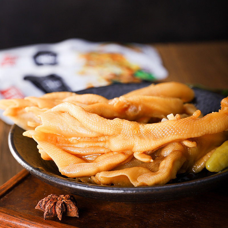 春江无骨鸭掌120g包装大分分量小吃零食休闲食品鸭肉零食