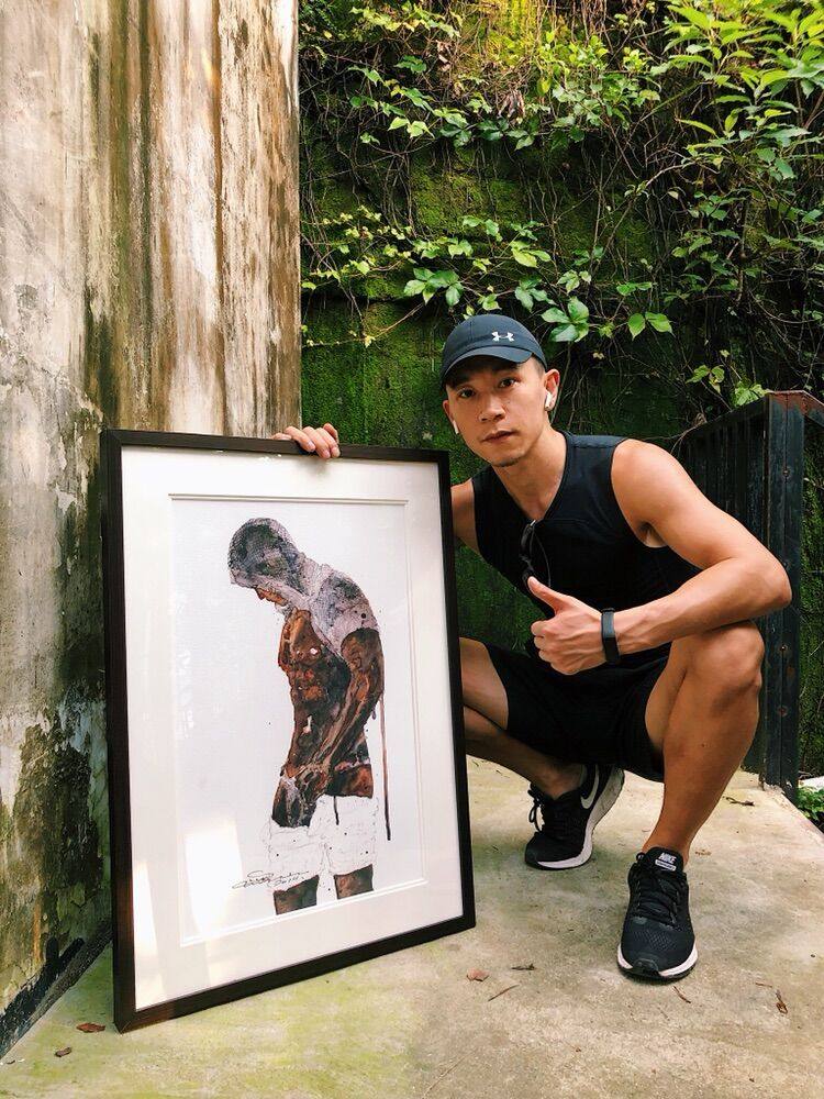 原创限量高精度孙继成水彩人体艺术版画装饰作品版画