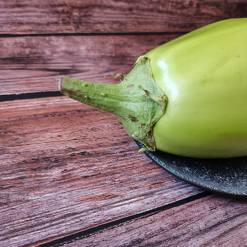 茄子东北新鲜生吃现摘绿茄子蔬菜农家自种园5斤装茄子