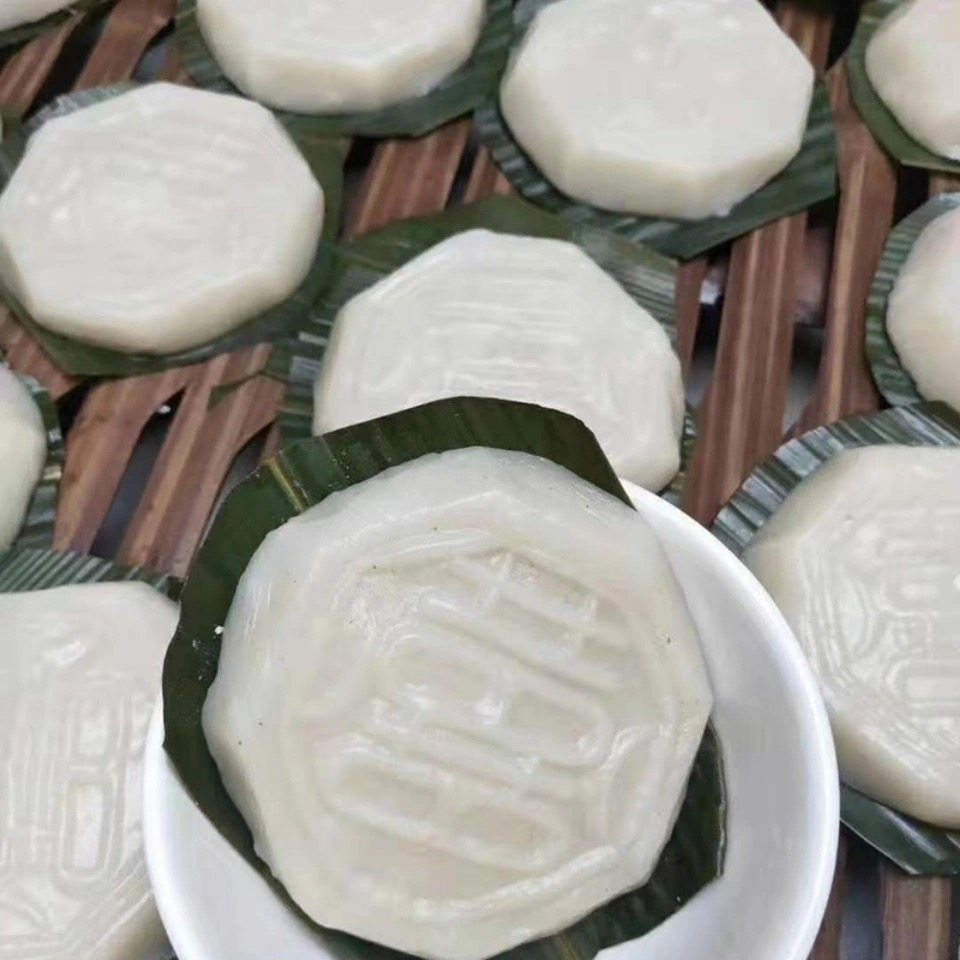 10个安徽安庆太湖县农家手工自制糯米糍粑芝麻大米