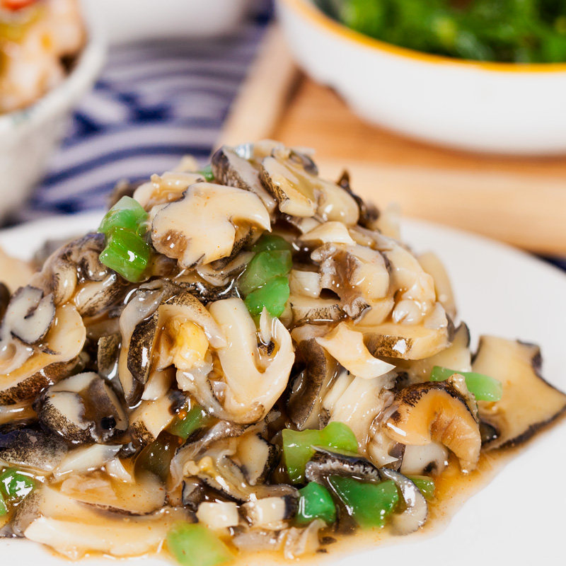 渔郎调味海螺片肉芥末味日小菜大连海鲜开袋贝类制品