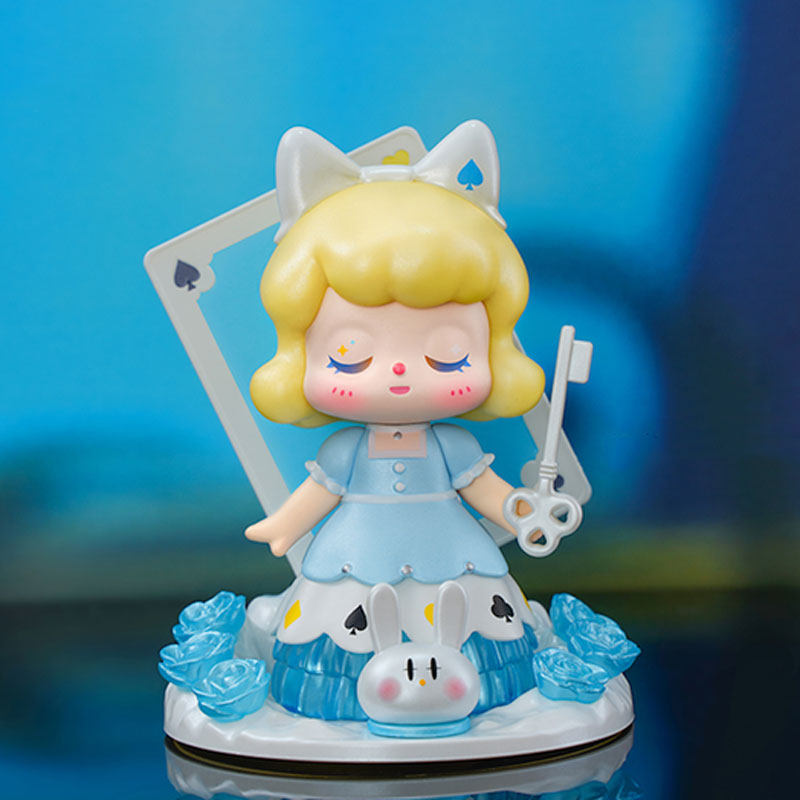 magi麦琪爱丽丝梦游仙境盲盒儿童玩具少女一套全套公仔娃娃潮玩盲盒