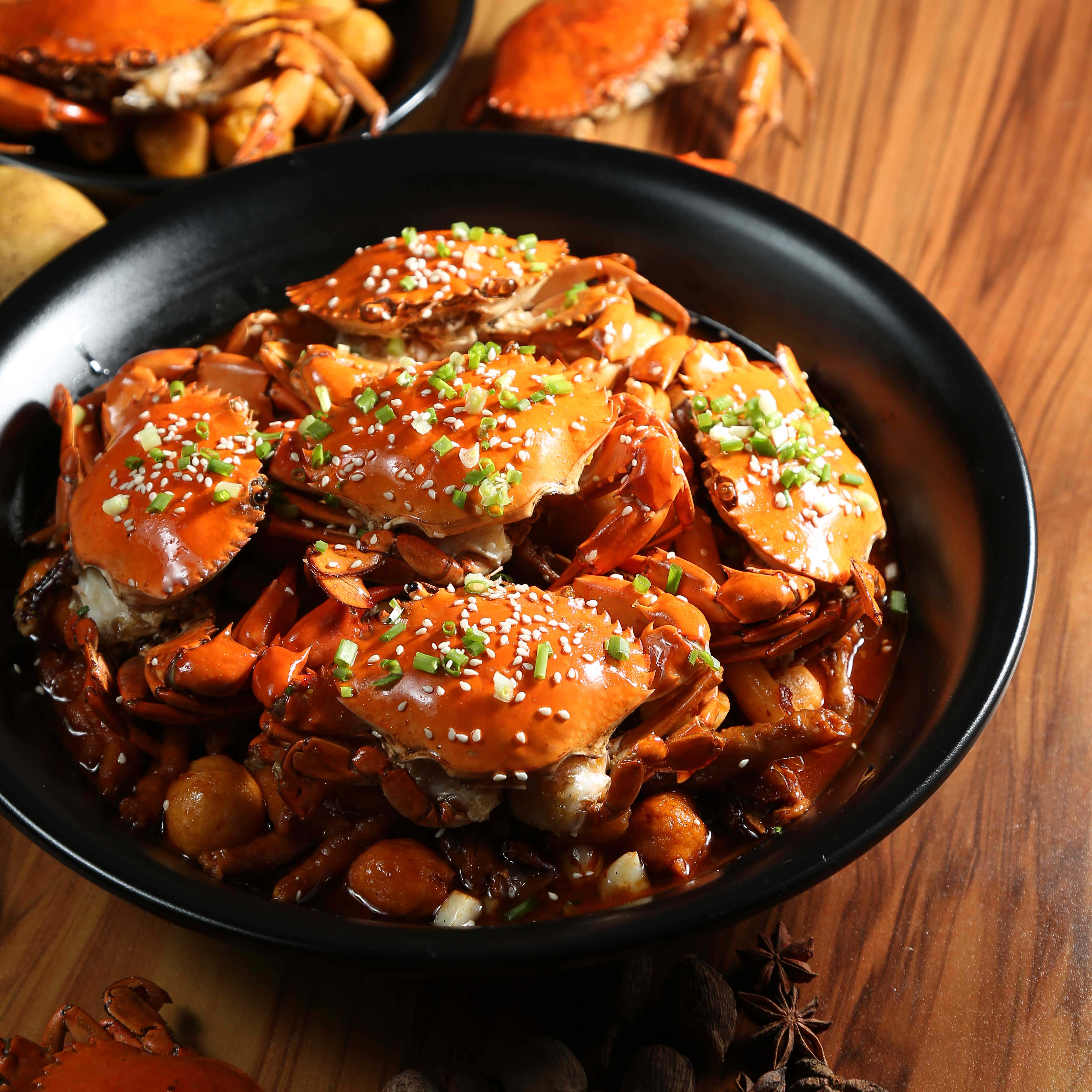 香辣肉蟹酱料味浓煲酱1kg底料辣味海鲜蟹煲酱类调料