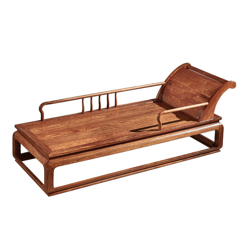 红木贵妃床美人榻中式罗汉床贵妃椅花梨木刺猬紫檀实木沙发床躺椅