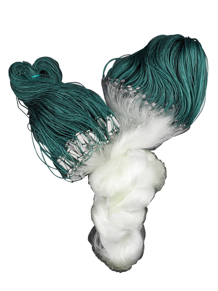 渔网网眼三合一鱼网6789分鱼粘网小鱼捕鱼鱼漂米高鱼网