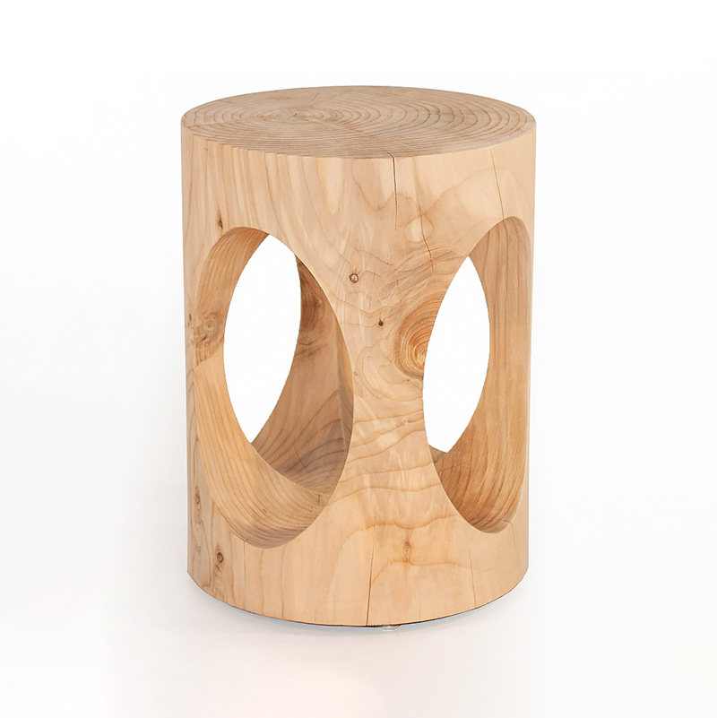 北欧木桩凳圆矮凳木墩原木茶几沙发几全实木根雕凳子