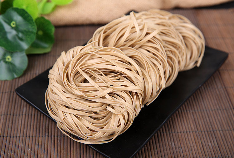 荞麦内蒙特产传统手盘面条饸饹面熟冷面挂面面条