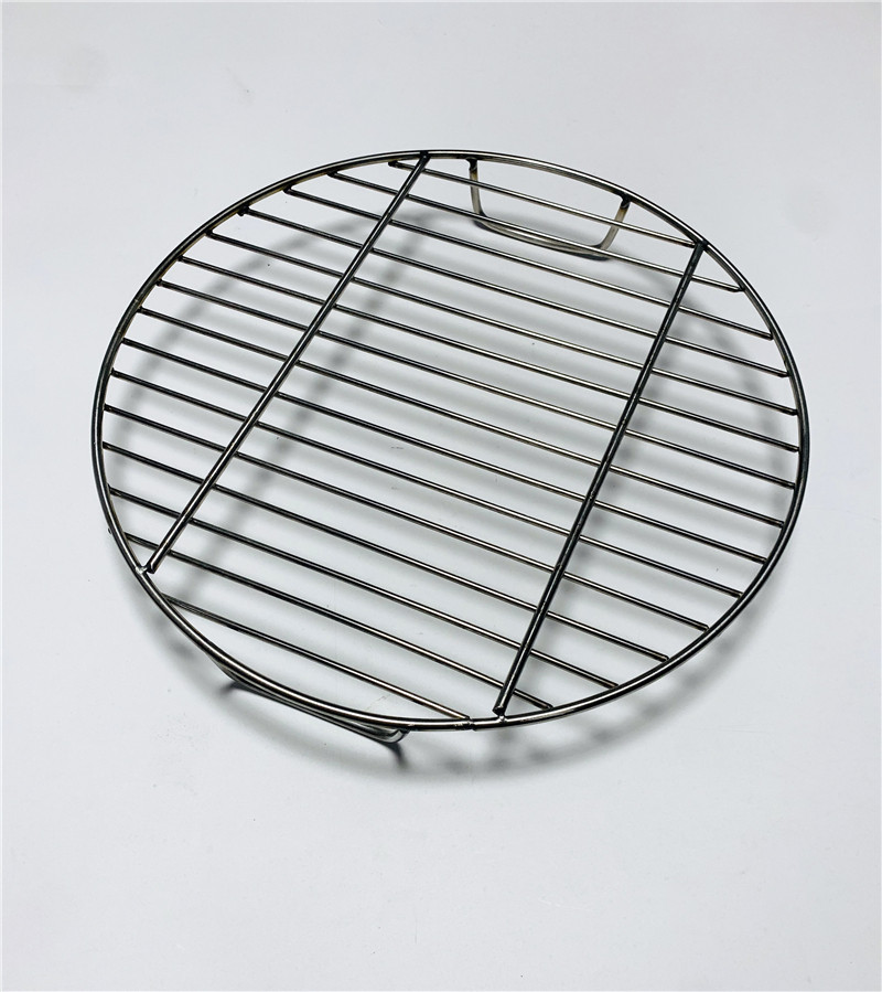 304不锈钢加粗圆锅篦子烧烤网蒸馒头蒸锅熏肉网熏鸡篦子烧烤帘子