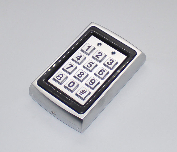 门禁高端密码刷卡器一体机韦根协议读头式常消防门禁机