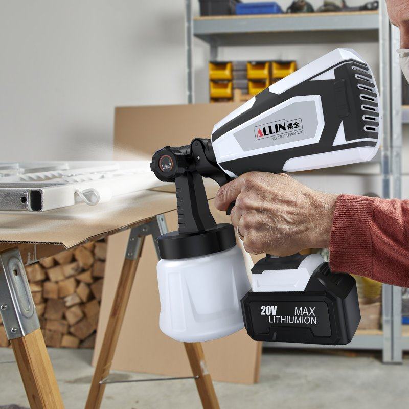 喷枪锂电充电式乳胶漆电动小型油漆喷壶甲醛涂料内托