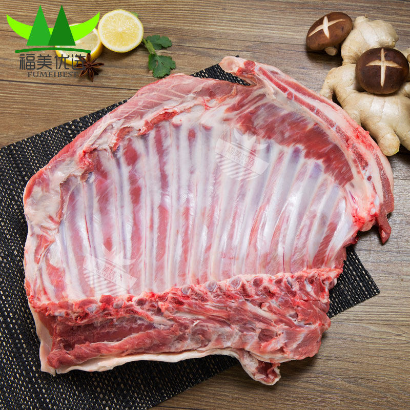 福美优选羊全排内蒙古锡盟新鲜生羔羊肉2斤家庭生羊肉
