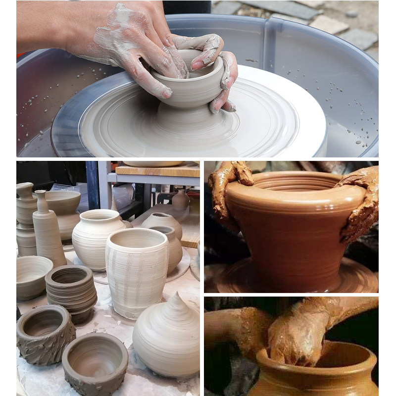 陶艺莱利拉坯机陶泥机家用教学陶吧专用拉胚机设备模型制作工具