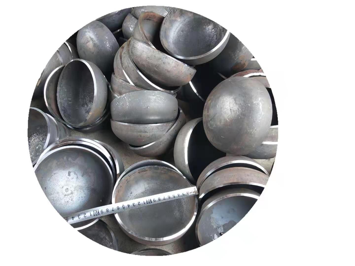 封头大口径椭圆形碳钢焊接堵头管帽压制管帽