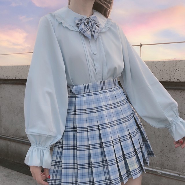 Jk take multicolor original * Lolita within long-sleeved shirt sister soft spring and autumn and winter lantern Jk take multicolor original * Lolita within long-sleeved shirt sister soft spring and autumn and winter lantern