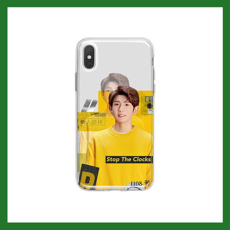 王源同款手机壳适用苹果12pro11华为p30畅享20荣耀play5tx10v40