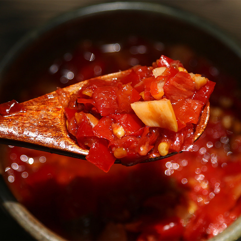 贵州糟辣椒酸辣椒农家自制贵州土特产剁椒鱼头酸辣椒酱糟辣子1kg