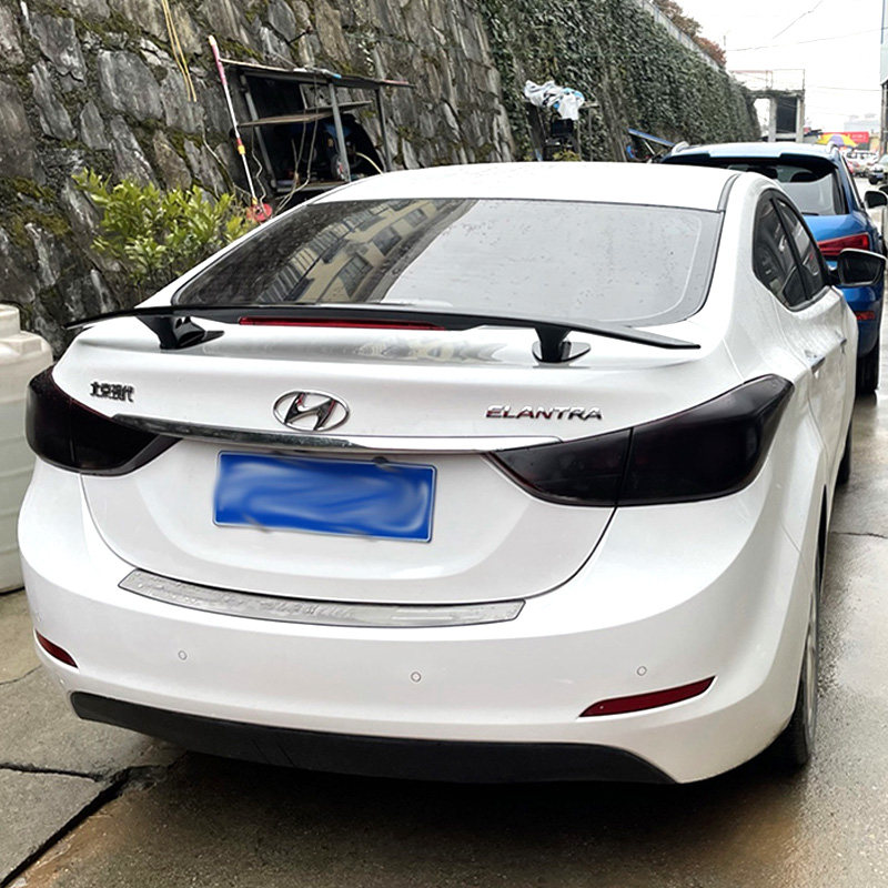 适用现代朗动尾翼名图改装gt飞机机翼悦动尾翼