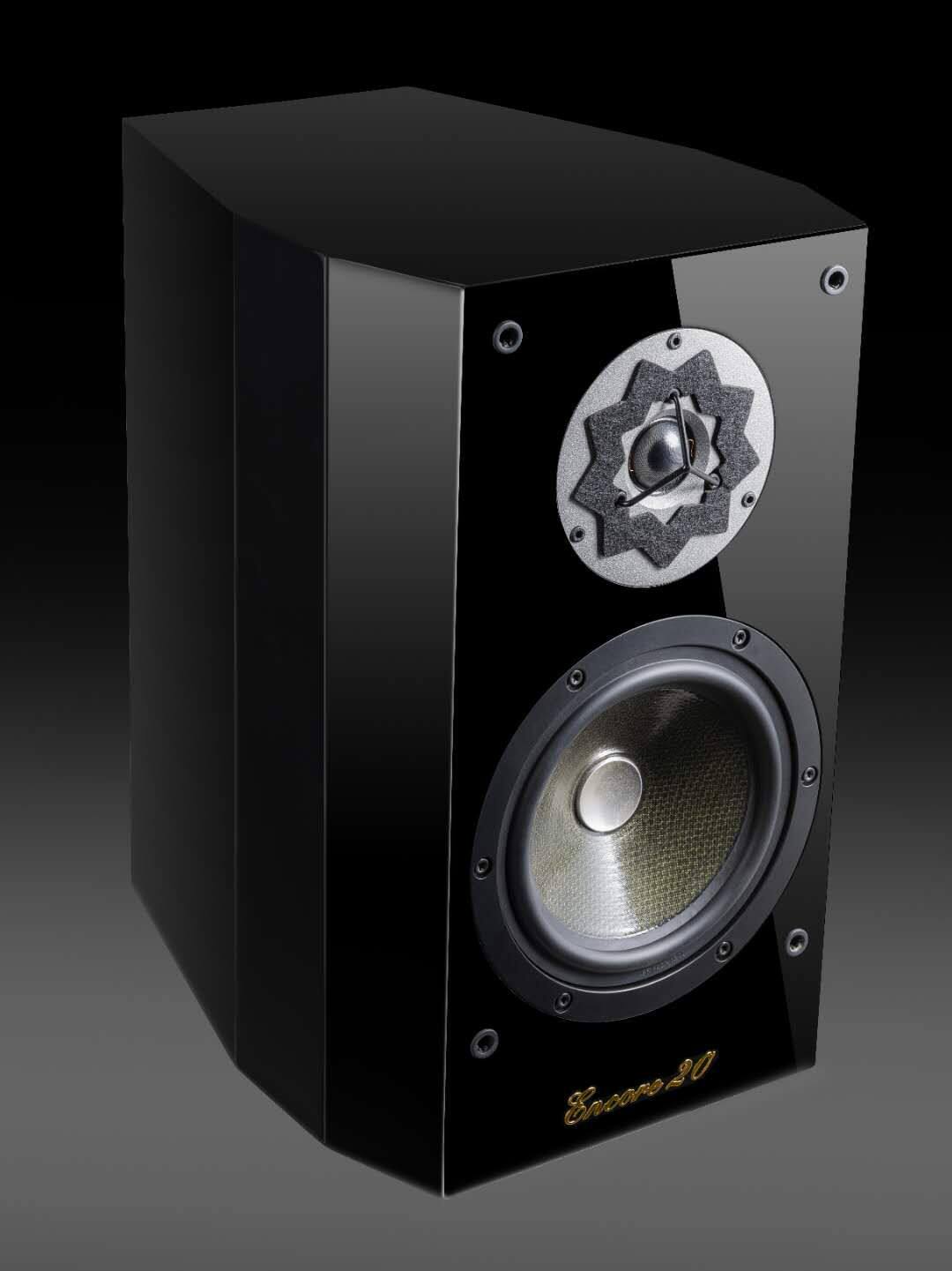 音箱之声encore20发烧hifi书架专业监听黑色钢琴hifi音箱