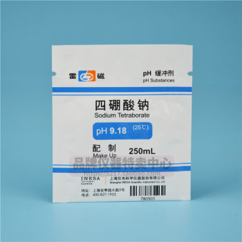 Shanghai Leci pH4.00 6.86 9.18 pH buffer powder buffer reagent pH buffer ມີຢູ່ໃນຫຼັກຊັບ