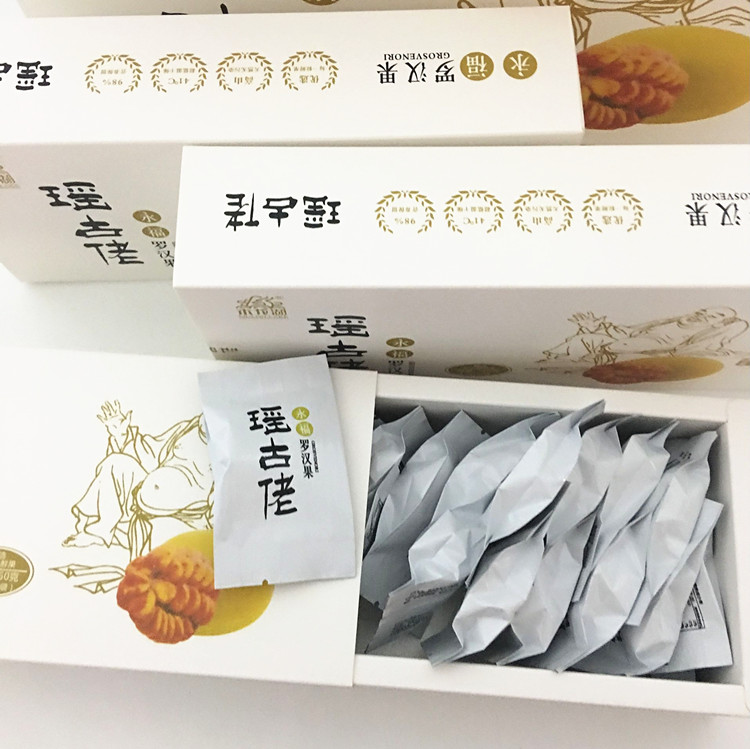 罗汉果果茶桂林特产瑶古福元仙果永福果仁籽茶包罗汉果
