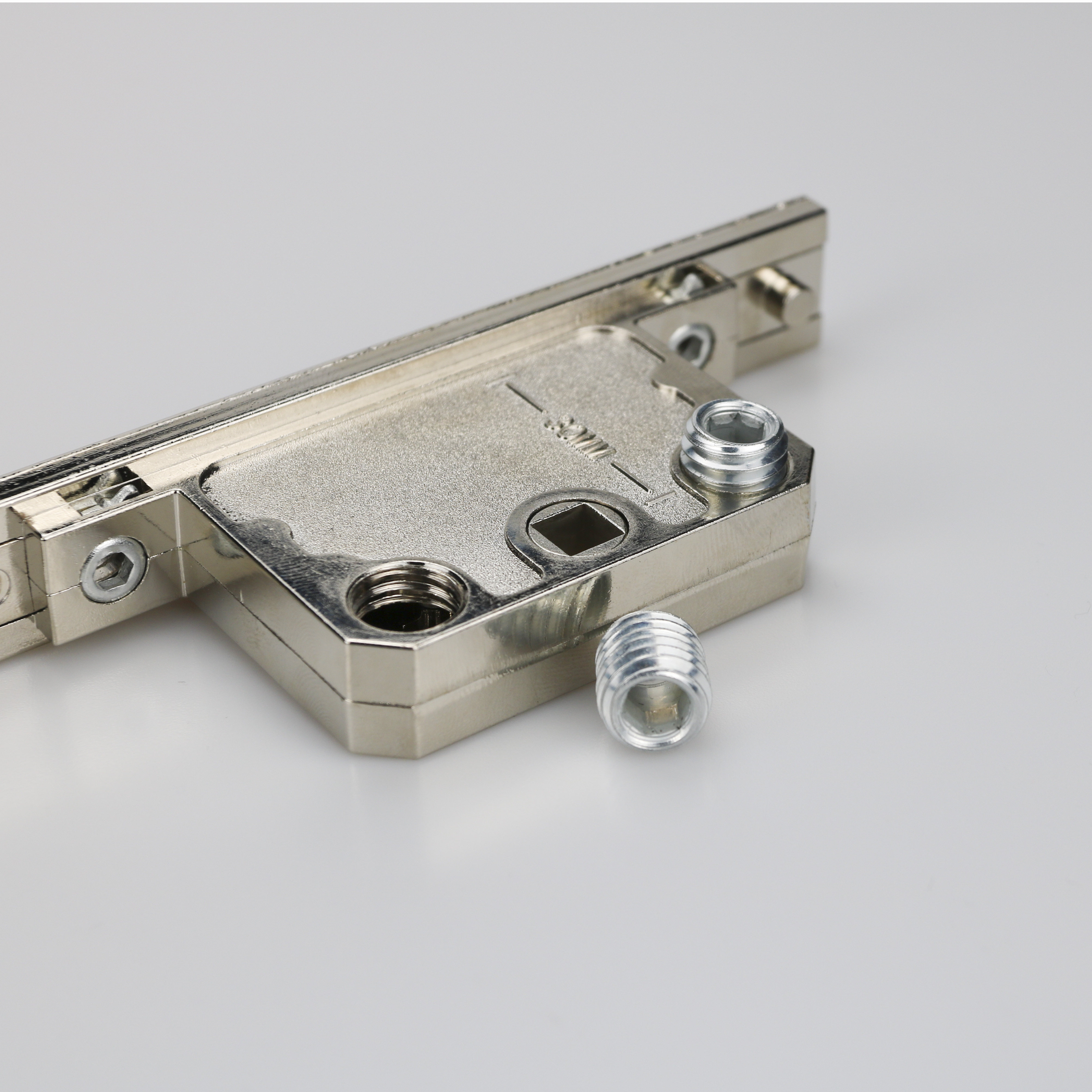 门窗锁盒断桥铝合金五金传动器外开开窗传动窗户窗锁