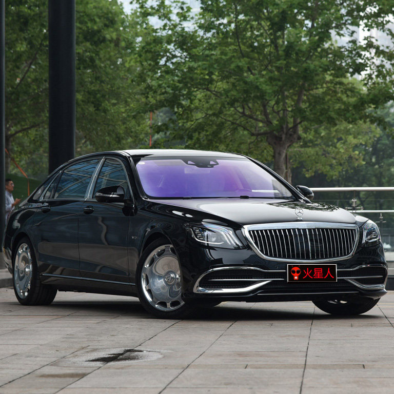 迈巴赫包围新款奔驰改装大包w222升级acc中网全车改装套件