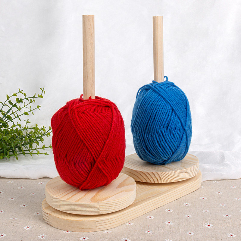 家用绕线毛线轴可转转动旋转针织线团手作编织毛线