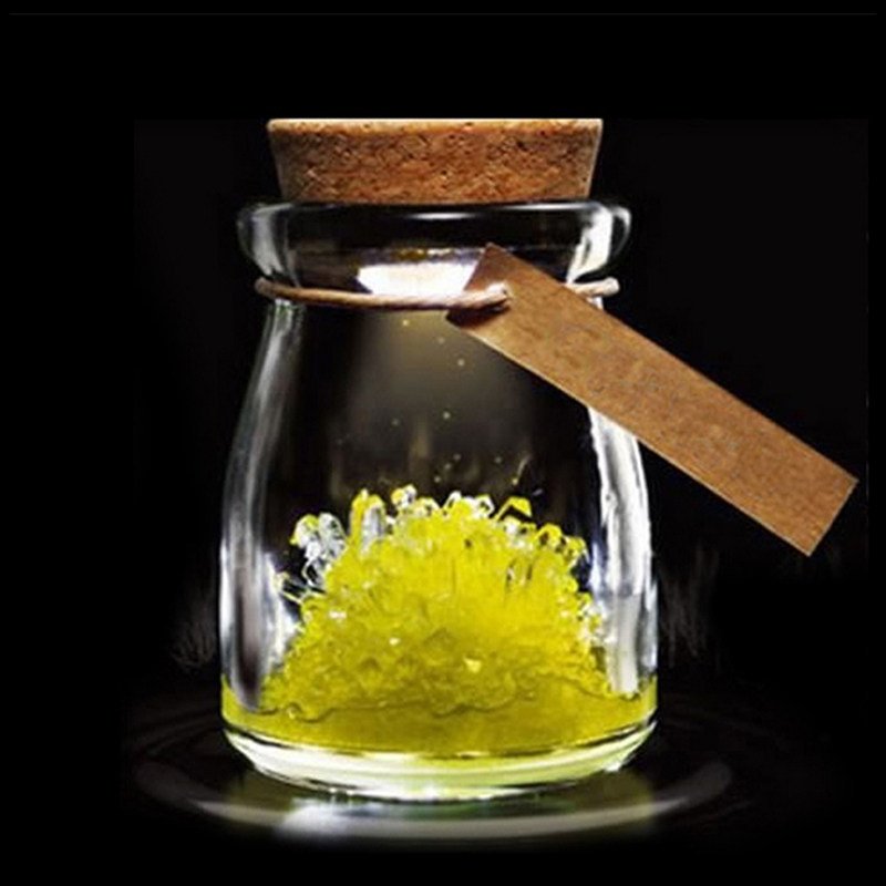 魔法自种许愿水晶种植生长刺猬水晶花结晶实验科学玩具创意小礼物